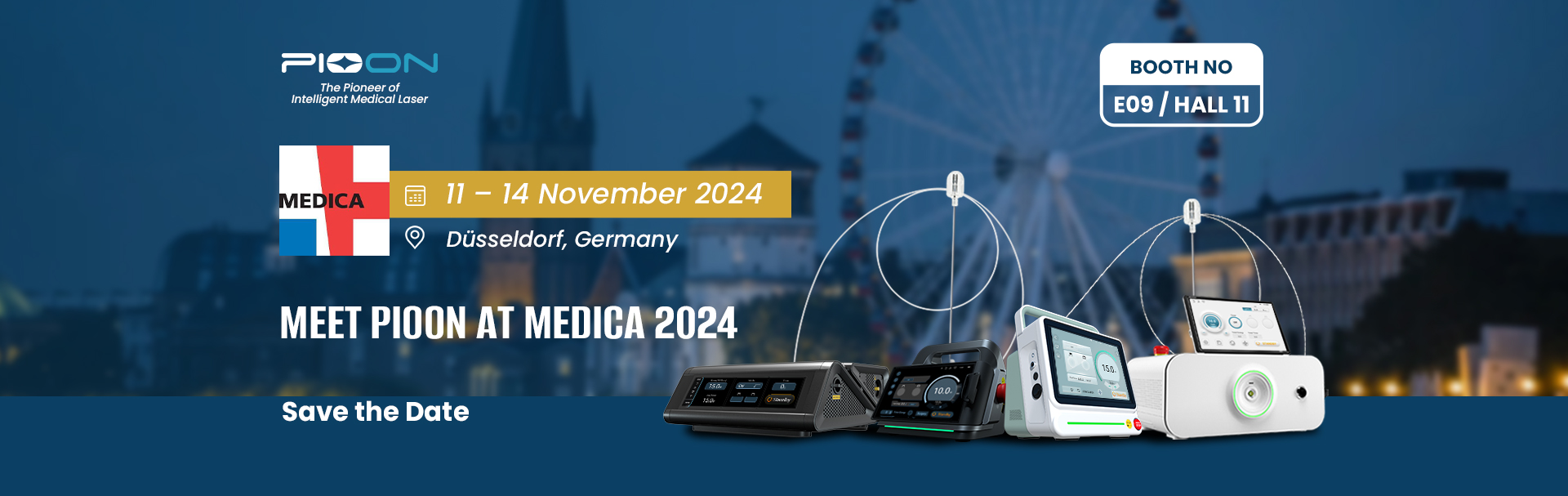 Meet PIOON at MEDICA 2024: Explore the Forefront of Clinical Excellence! 